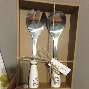 Rae Dunn toss and serve